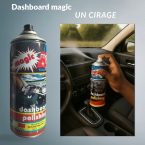 Aérosol Dashboard Magic pour polissage tableau de bord voiture, fabriqué en Italie