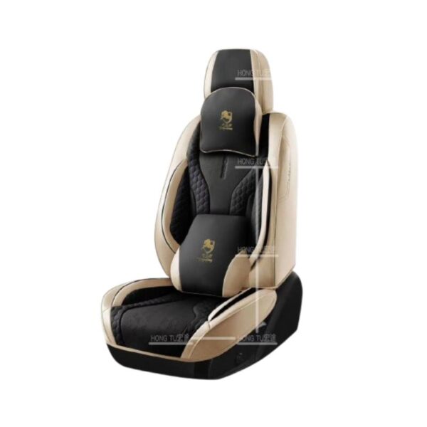 Housse KN noire-crème Housse de siège KN