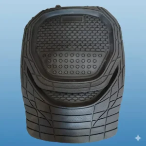 Tapis Sunrise un jeu Tapis de sol de voiture noir et texturé avec des motifs de briques et de cercles