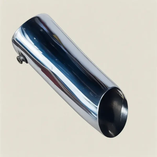 Embout d'Échappement Universel Chromé Biseauté